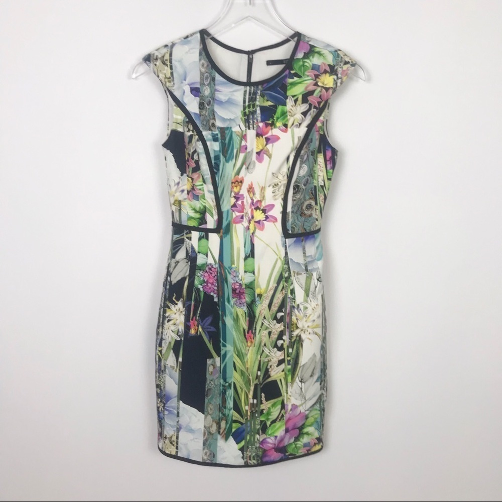 SEDUCE Multi Print Floral Dress